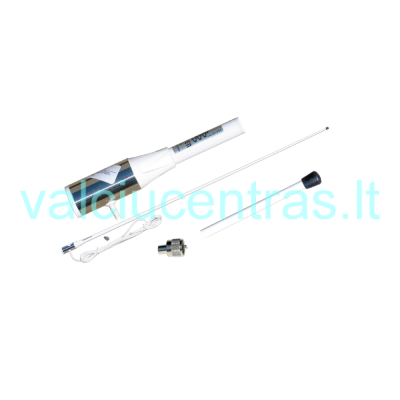 VHF antena 150cm su nerūdijančio plieno antgaliu